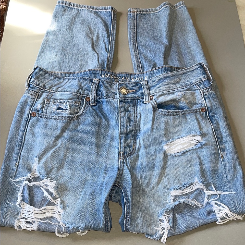 American Eagle Distressed Denim